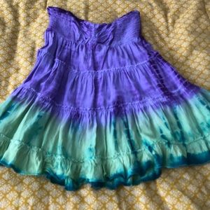 Size 4 strapless free people top in GUC